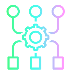 A simplified diagram of an automated process